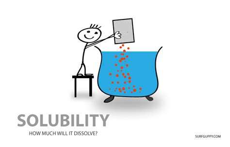 Solubility Chemistry Definition Clip Art Library