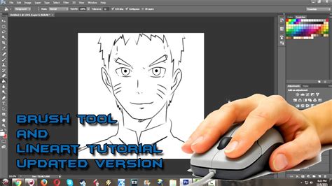 Use the levels tool (image > adjustments > levels) to correct the contrast of the outline. Anime Drawing Photoshop at GetDrawings | Free download