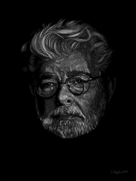 Artstation George Lucas Portrait