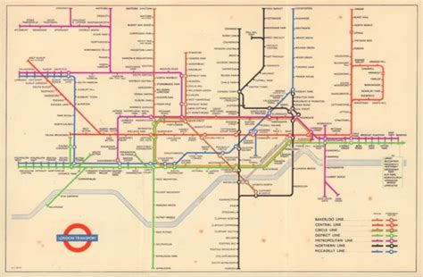 London Underground Tube Map Plan Alexandra Palace South Acton Harry