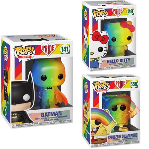 Funko Pop Pride 2020 Set Of 3 Mazz Comics