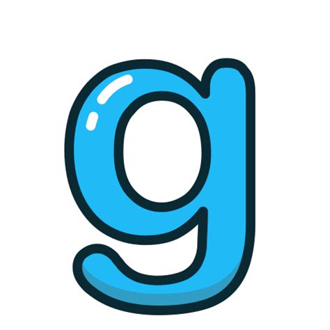 Blue G Letter Alphabet Letters Icon Free Download