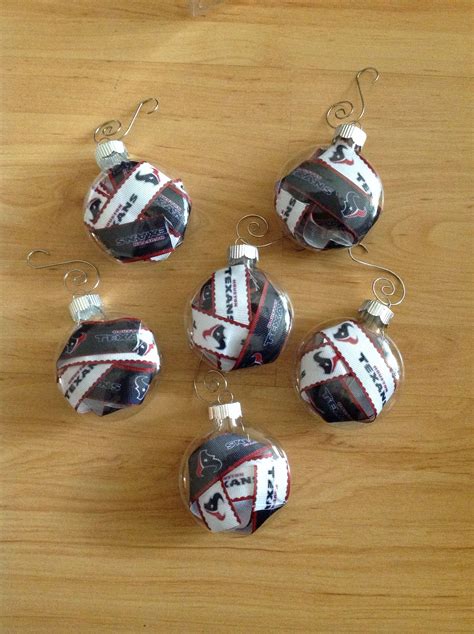 Christmas decorations provided by home office houston designer martin ayanegui for tlc's the houston christmas decorating services. My homemade Houston Texans ornaments! | Holiday crafts ...