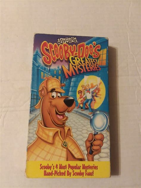 Scooby Doos Greatest Mysteries Vhs 1999 Slipsleeve 14764386935 Ebay