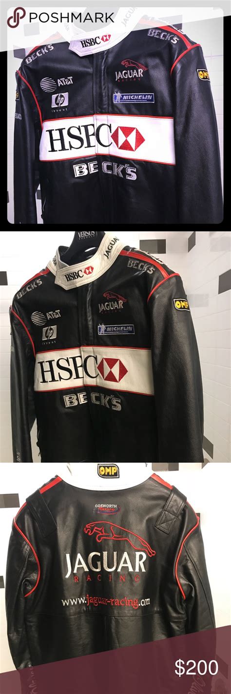 Leather Racing Jacket Jaguar Racing Leather Jacket This A Heavy Duty