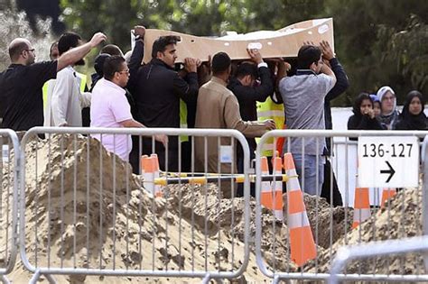 Funerals Begin For New Zealand Mosque Massacre Victims Aalmi Akhbar