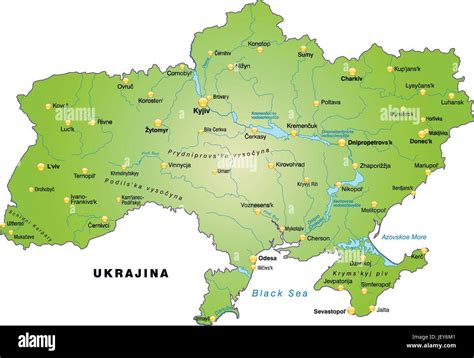 Karte Gliederung Ukraine Grenzen Atlas Karte Der Welt Karte