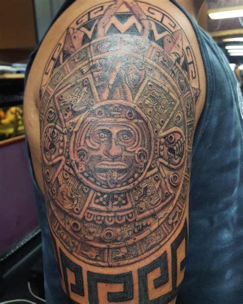 Mayan Patterns Aztec Tattoo 1 Tattoo Mayan Symbols Ancient Symbols
