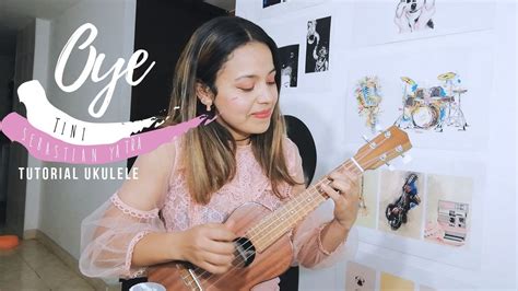 Oye Tini Sebastián Yatra Tutorial Ukulele Chords Chordify