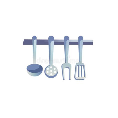 Cartoon Kitchen Utensils Stock Illustrations 6228 Cartoon Kitchen