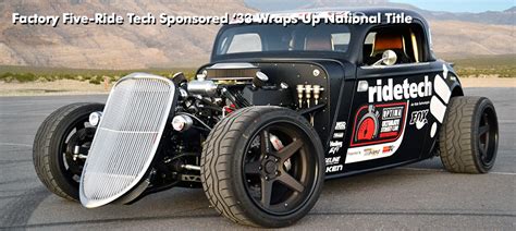 Factory Five Ride Tech Sponsored ‘33 Wraps Up National Title Factory