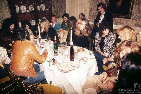 Steven Tyler And Bebe Buell London England October 1976