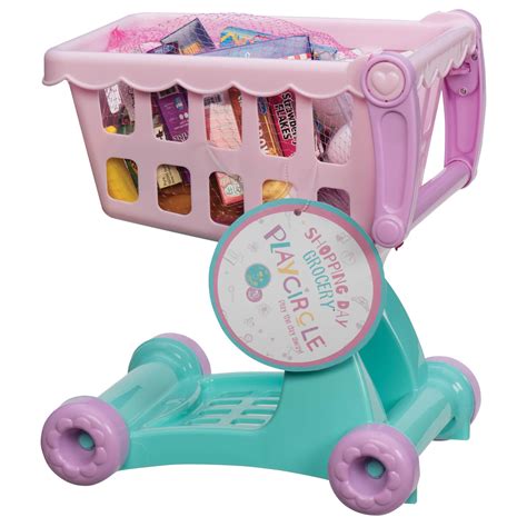 New Baby Girls Christmas T Grocery Shopping Cart Toy For Toddlers