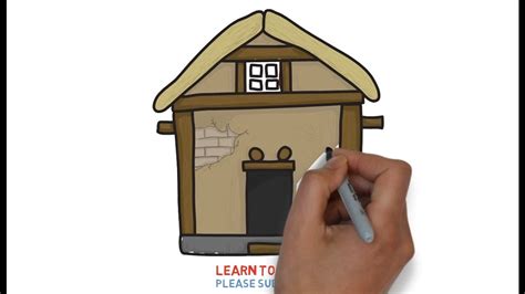 I have this picture that is really old, and when i say old i mean old like from the seventies. How To Draw a Old House Step By Step For Kids - YouTube