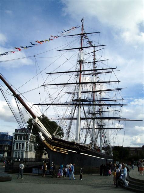 Cutty Sark At The National Maritime Museum Greenwich London England