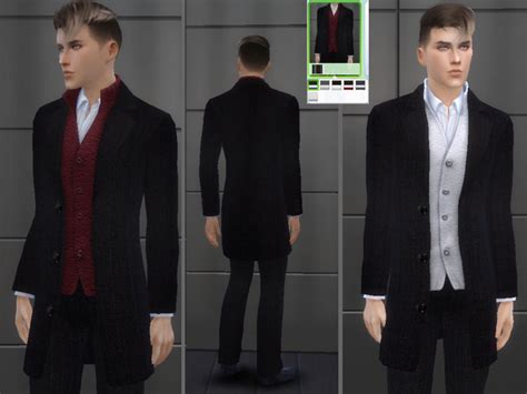 The Sims Resource Tatyananame Suit For Males