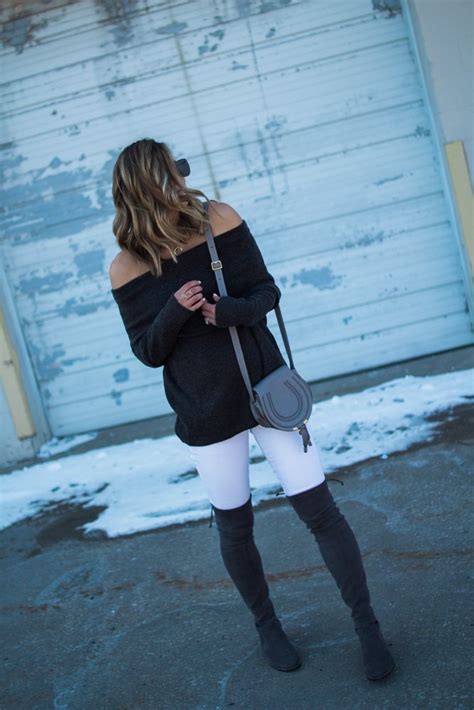 How To Wear White Jeans In The Winter Cella Jane