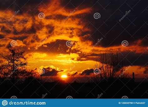 Sunshine after the storms. stock photo. Image of weather - 126034798