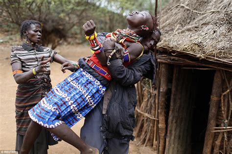 Inside The Traditional Tribal Wedding Ceremony That Still Takes Place In Kenya Daily Mail Online
