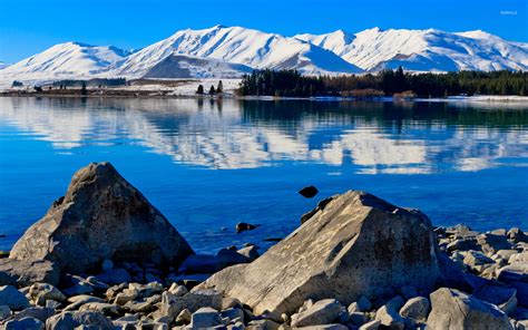 Tasman Lake New Zealand Wallpaper Nature Wallpaper