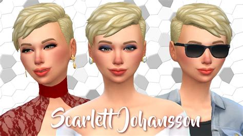My Sims 4 Cas Scarlett Johansson Imagination Sims 4 Cas Gambaran