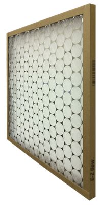 The frame is made with one continuous piece of chipboard to guard against corner separation. EZ-Flow Air Filter 12x24x2 inches, Flanders | Industrial ...