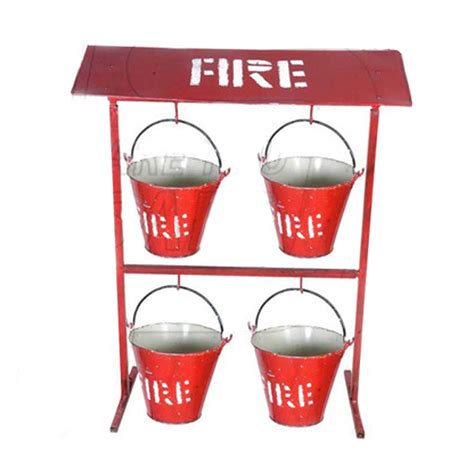 Fire Bucket With Stand Fire Safety And Security Shop