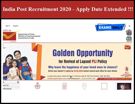 India Post Recruitment 2020 Apply Date Extended