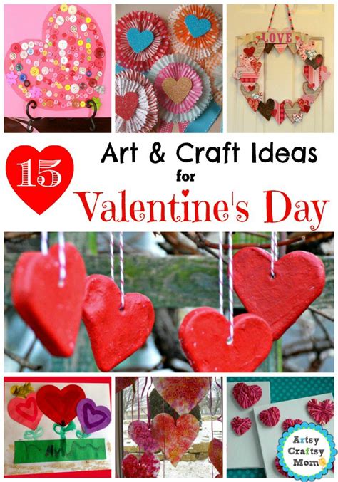 15 Simple Valentines Day Art And Craft Ideas For Kids