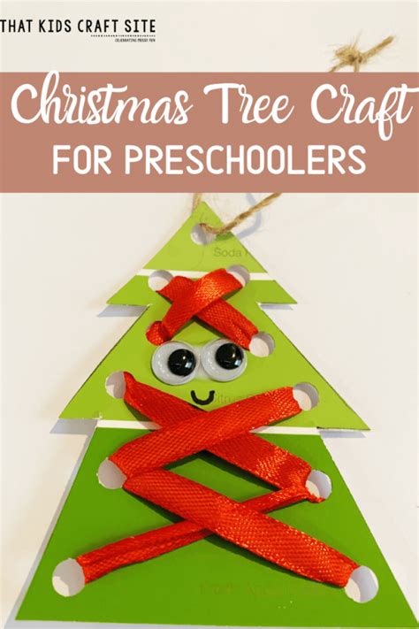 Christmas Tree Craft For Preschoolers That Kids Craft Site