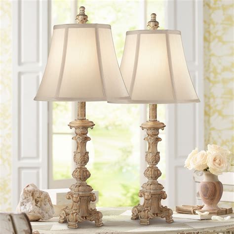 Regency Hill Elize Traditional Table Lamps High Set Of