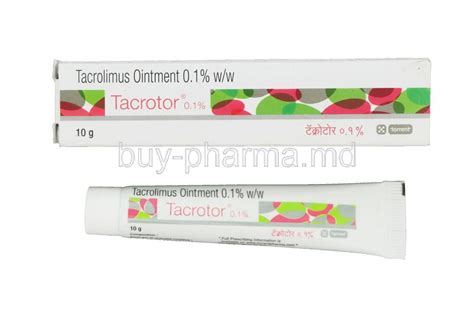 Buy Tacrotor Ointment Tacrolimus Generic Prograf Protopic Online