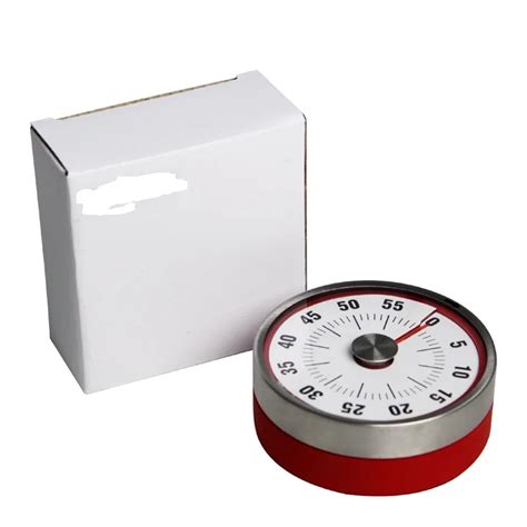 Magnetic Mechanical Kitchen Timer Dial Cooking Alarm Counter Clock