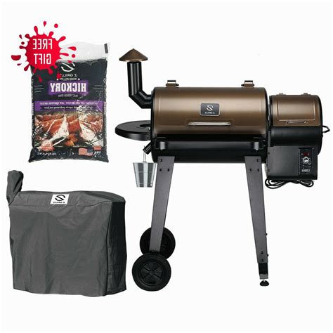They're a type of barbecue that uses compressed wood pellets (often flavored) as the source of cooking fuel. ZGRILLS 450SQIN Pellet Grill and Smoker& BBQ