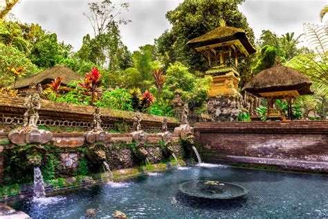 Gunung Kawi Sebatu Temple In Bali Indonesia Stock Image Image Of