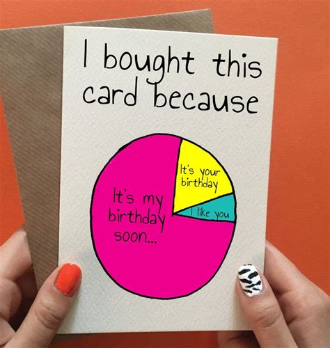 funny birthday card for friend sister or brother pin it to t ideas birthday cards for