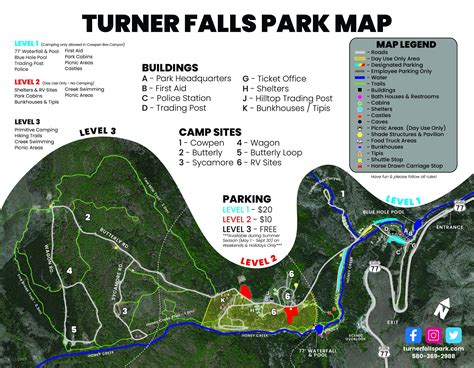 Map — Turner Falls Park