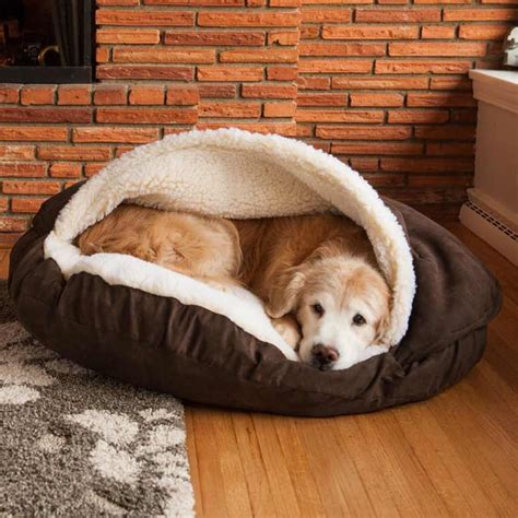 Snoozer Hot Fudge Microsuede Round Dog Bed At
