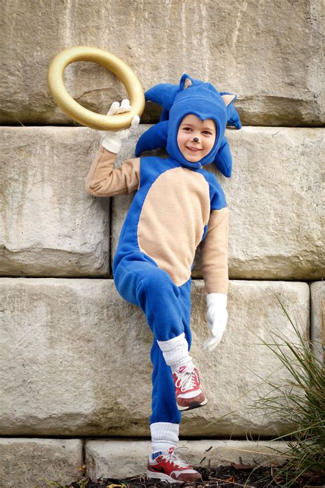 Sonic Costume Sonic The Hedgehog Halloween Costume Sonic The