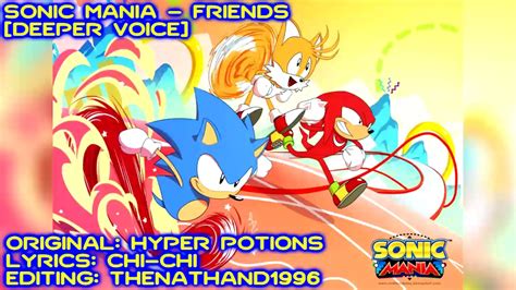 Sonic Mania Friends Deeper Voice Youtube