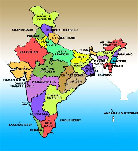 Political Map Of India India Maps Porn Sex Picture