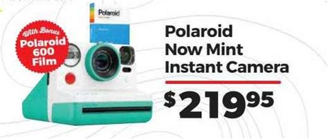 Polaroid Now Mint Instant Camera Offer At Teds Cameras