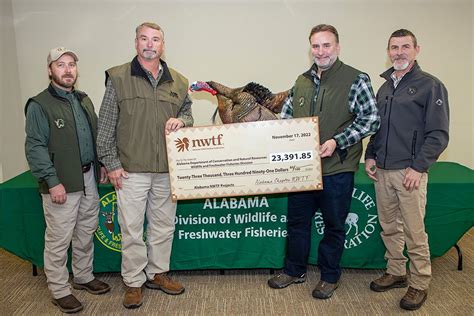 Nwtf Donates More Than 143000 For Wildlife Management