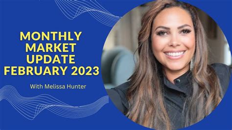 Monthly Market Update With Yours Truly Melissa Hunter Youtube