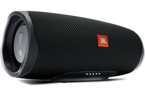 It features a proprietary developed driver and two jbl. JBL Charge 4 Black Bluetooth Speaker - JBLCHARGE4BLK
