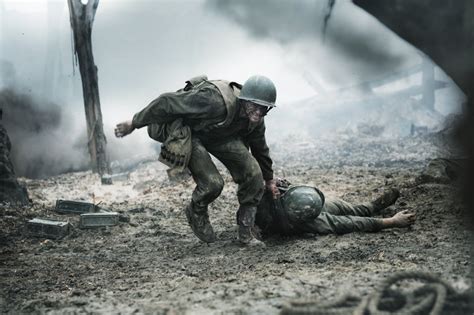 Медик американской армии времён второй мировой войны дезмонд досс, который служил во время битвы за окинаву. Hacksaw Ridge (2016) - Visual Parables