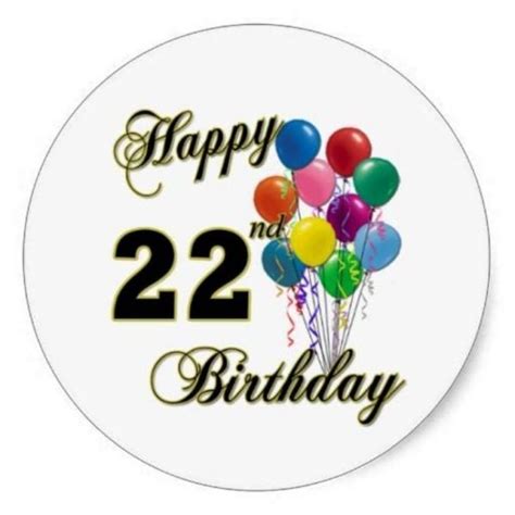 Happy 22nd Birthday Images 💐 — Free Happy Bday Pictures And Photos