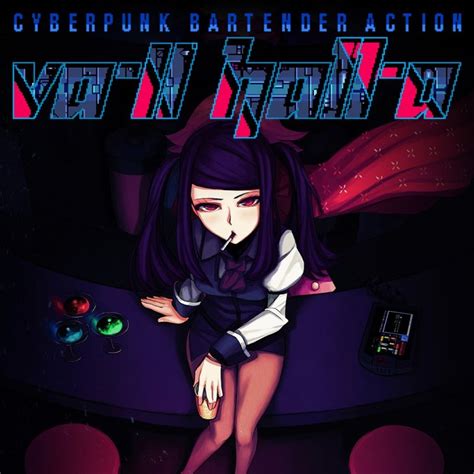 Va 11 Hall A Cyberpunk Bartender Action 2016 Box Cover Art Mobygames