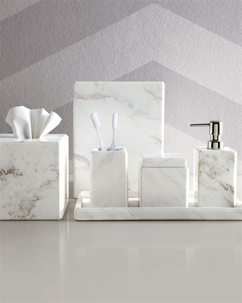 Waterworks Studio Marble Vanity Accessories Marble Bathroom