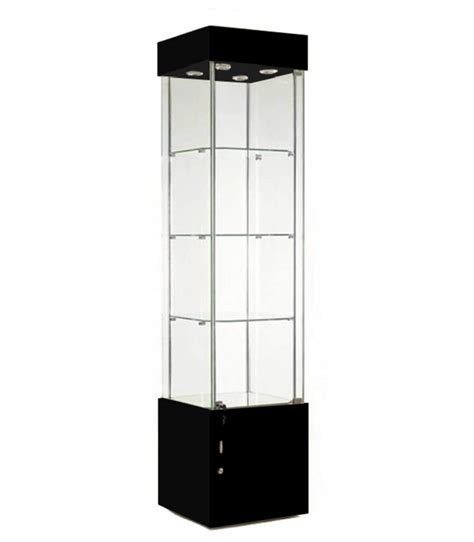 Tall Glass Storage Display Cabinet 1000mm Experts In Display